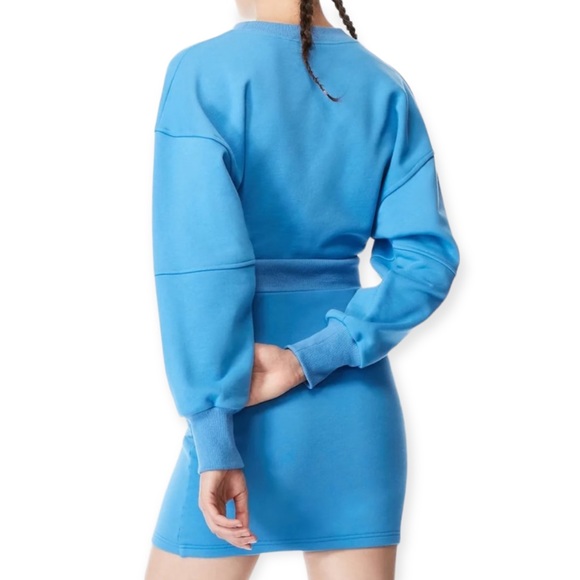 Herve Leger Mini Sweatshirt Dress - Picture 4 of 14